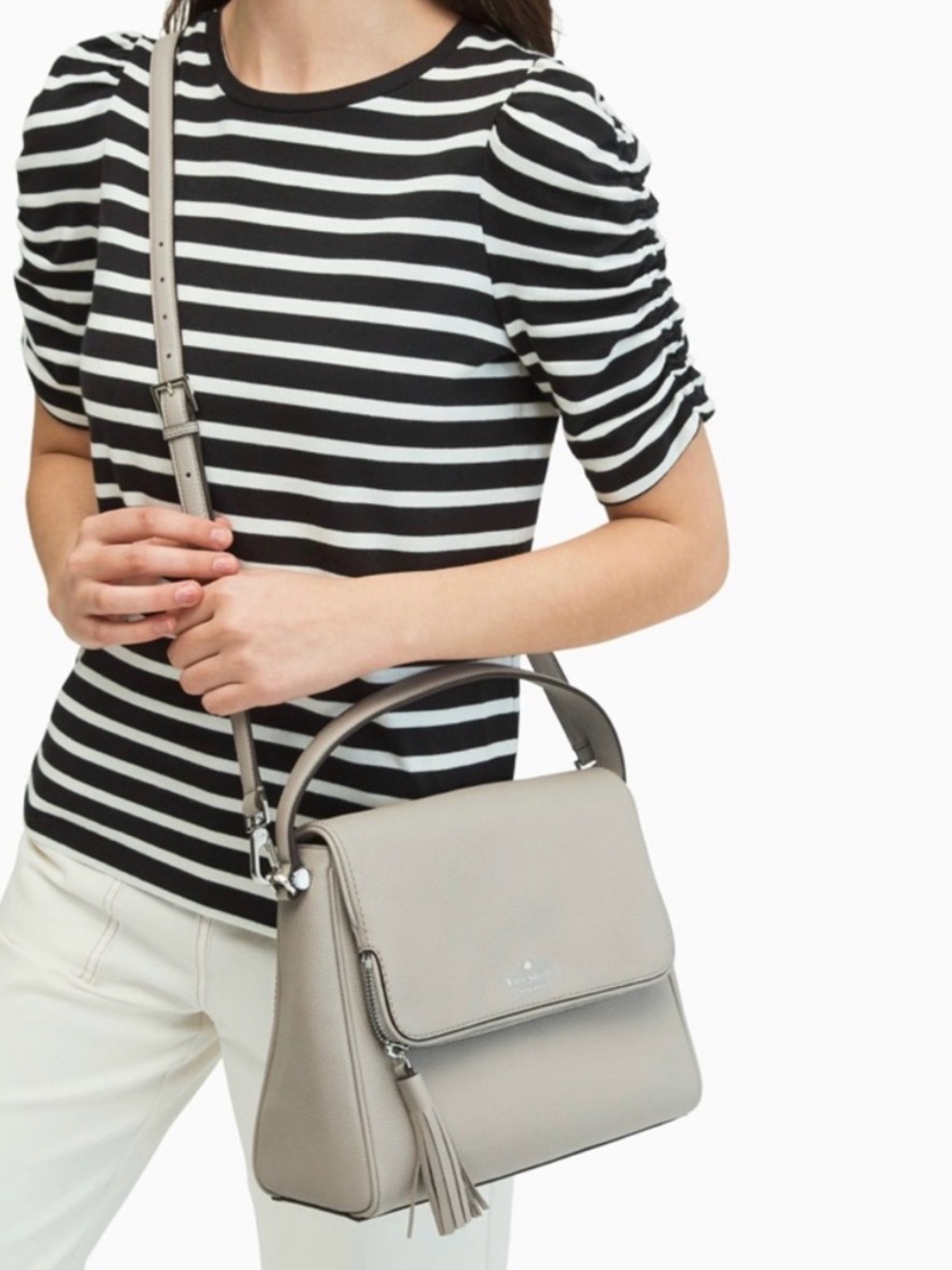 NEW Kate Spade Chester Street Miri Leather Crossbody Bag - Black - Picture 14 of 16